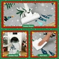 thumbnail image 6 of IDEALHOUSE 2x6ft Grey Christmas Area Rugs, Soft Washable Festive Accent Rug, Non Slip Backing, Short Pile, Foldable, Easy Clean, Comfortable for Living Room, Entryway, Bedroom, Holiday Décor, 6 of 7