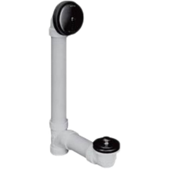 Watco 601-PF-PVC-CP Presflo Bath Waste - Chrome Plated