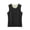 Black, variant on Yongwang Mens Fashion Tank Top Crew Neck Sleeveless Tops Winter Warm Slim Fit Tank Top Elastic Undershirt Base Layer