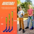 thumbnail image 3 of NERF Proshot Kids Hockey Sticks + Ball Set - 2 Player Youth Indoor + Outdoor NERF Hockey Set - 2 in 1 Knee + Floor Hockey Sticks - (2) NERF Proshot Youth Hockey Sticks + (1) Foam Hockey Ball Included, 3 of 13