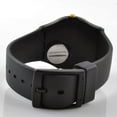 thumbnail image 3 of Swatch SO28B113 Unisex Classic Golden Tac Black Dial Strap Watch, 3 of 3