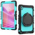 thumbnail image 2 of for Lenovo Tab 10.1/ Tab K10C Case 10.1 inch 2025, 360 Rotating Shockproof Cover with Stand, Handle, Shoulder Strap, Sky Blue Panel, 2 of 7