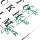 thumbnail image 4 of 30 clips de papel con forma de árbol de coco, marcapáginas de palmera verde, clips de planificación para suministros escolares de oficina, decoración de cumpleaños y bodas, 4 of 4