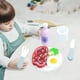 thumbnail image 4 of Koolsoo Juguetes de desayuno, juguetes de cocina, juguetes educativos para niños pequeños, regalo de cumpleaños Azul, 4 of 7
