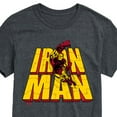thumbnail image 3 of Marvel Iron Man - Stacked Name Oversized - Men's Short Sleeve Graphic T-Shirt, 3 of 5