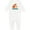 AA-White, variant on 1st Birthday Woodland Fox 1 Year Old Baby Romper Coveralls