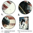 thumbnail image 3 of Designart Hockey Player On Ice I Canvas Wall Art, 3 of 5