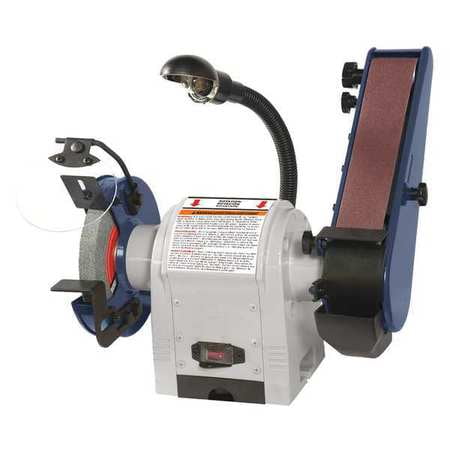 Dayton 49h006 120v Combination Belt And Bench Grinder Walmart Com