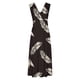 thumbnail image 3 of Vestido Corto de Verano de Moda sin Mangas con Cuello en V Impreso Vestido Casual Grande Del Doblado para Diario, 3 of 5