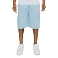 thumbnail image 3 of Victorious Men's Heavyweight Fleece Cargo Shorts VS76 - Sky Blue - Medium, 3 of 4