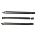thumbnail image 1 of Faithfull - Pozidriv S2 Power Screwdriver Bits PZ2 x 100mm (Pack 3), 1 of 1