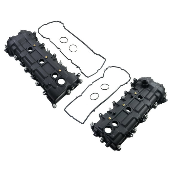 GELUOXI Pair Valve Covers w/ Gaskets Fits 11-19 Chrysler Dodge Jeep Ram 3.6L Pentastar 5184069AN