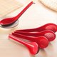 thumbnail image 3 of 10 Pcs Mixing Spoons Japanese Ramen Spoons Melamine Porridge Spoon Soup Spoons Asian Ceramic Soup Spoon, 3 of 3