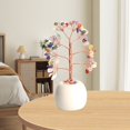 thumbnail image 6 of Inerposs Natural Crystal Tree Decor, Colorful Jar Ornament, Unique Home Office Decoration, Beautiful Natural Stone Art, Exquisite Desk and Table Centerpiece, 6 of 6