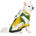 thumbnail image 3 of Bingfone Sunflowers Dog Clothes Hoodie, Pet Winter Coat,Puppy Sweatshirts For Small Dogs Boy Girl,Suitable For All Breeds-Small, 3 of 9