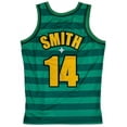 thumbnail image 2 of The Fresh Prince of Bell Air Will Smith Men's Headgear Classics Basketball Jersey (X-Large, Green (Striped)), 2 of 4