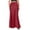 #250409A220 Wine, variant on Aloohaidyvio Skirts for Women Satin High Waist Skirt Elegant Flowy Midi Skirts