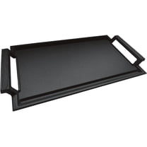 Griddle Pan, Cast Iron Grill Hot Plate, Rectangular Grill with Flat Surface for Electric Stove Top and Induction Cooktop,16.7 x 9.1in