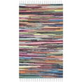 thumbnail image 1 of Safavieh Rag 2'3" X 5' Hand Woven Cotton Rug in Gray, 1 of 2