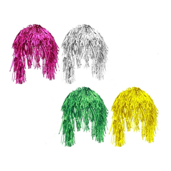 MLINS 4pcs Realistic Curly Wig For Women Hair, Comfortable And Breathable For Daily Wear And Special Occasions   Easy To Style Multiple Colors Available