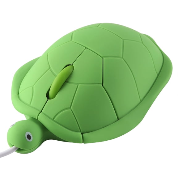 Dpisuuk Wired Mouse, Cute Animal Turtle Shape Computer Corded Mouse USB Ergonomic Optical Mice for Laptop Desktop Computer PC