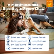 Zesty Paws 8-in-1 Multivitamin Bites Chicken Flavor Dog Supplement, 60 Count