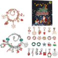 thumbnail image 3 of Cajas sorpresa navideñas 3 piezas, regalos para niñas Calendario de adviento 2023 para niñas, calendario navideño, pulsera, joyería para niñas de 5 a 12 años, 3 of 5