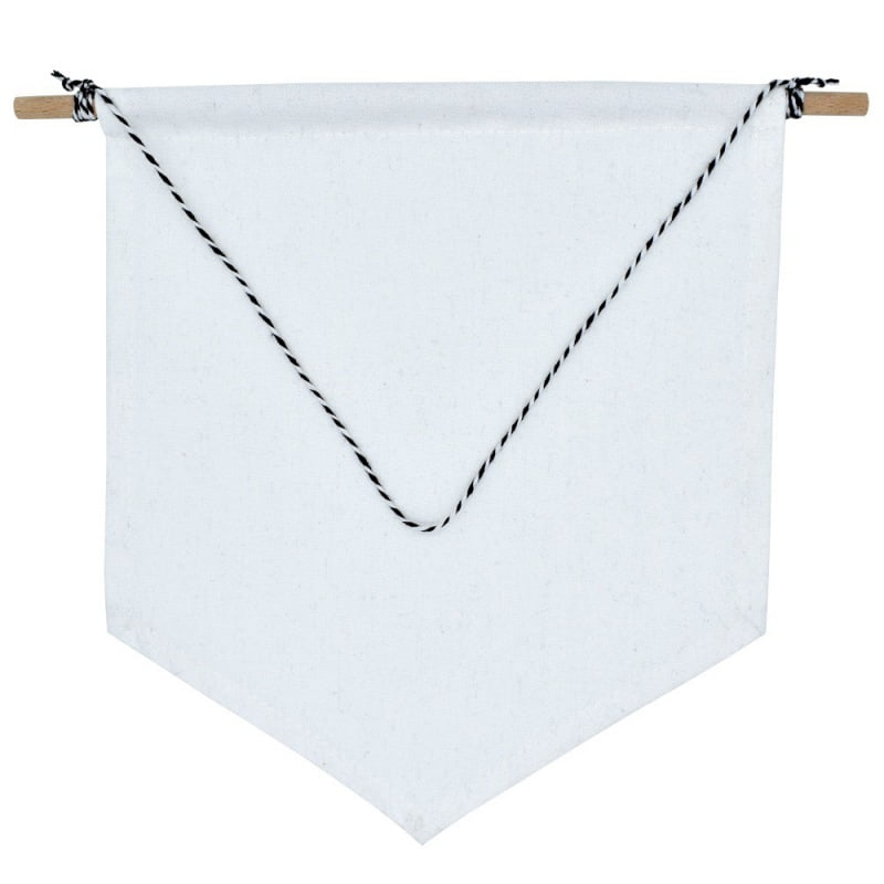 Blank Cotton Canvas Banners Enamel Pin Wall Display Banners Wall