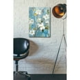 thumbnail image 3 of Epic Graffiti  'Graceful Magnolia I' by Danhui Nai, Giclee Canvas Wall Art - Blue 12" x 16", 3 of 5
