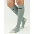 thumbnail image 2 of Graduated Compression Socks for Men &amp; Women | MDSOX 20-30 mmHg | (Gray, Large) - Best Choice, Ideal for Everyday Use, Travel, Running, Maternity Pregnancy, Nursing, Circulation &amp; Recovery, 2 of 5