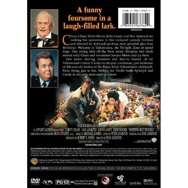 Warner Home Video: Nothing but Trouble (1991) - Comedy DVD