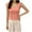 Pink, variant on Annhoo Womens Summer Tank Tops Ruffle Crew Neck Sleeveless Shirts Slim Fitted Casual Soft Going out Tunics