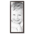 thumbnail image 2 of ArtToFrames 16" x 39" Grey and Black Picture Frame, 16x39 inch Gray MDF Poster Frame (WOM-4448), 2 of 7