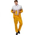 thumbnail image 2 of Traje de Oktoberfest para hombre, disfraz de Oktoberfest en 3D, conjunto de cosplay para Halloween, fiesta de cerveza amarilla, disfraz de adulto, ropa, 2 of 5