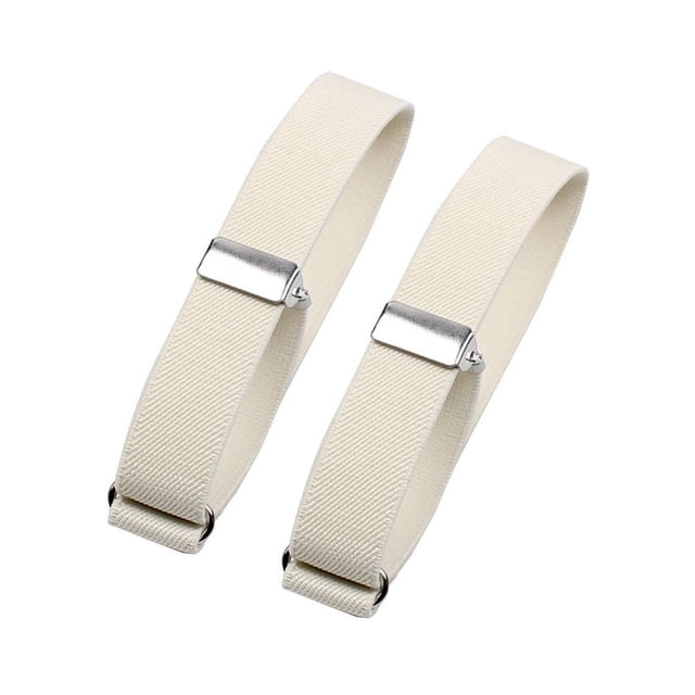 Brassard Élastique Réglable Porte-Jarretelles de Chemise Clip de Manchette UK K3J7