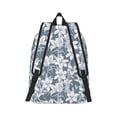 thumbnail image 3 of Balery Lilies Flowers Vintage Canvas Backpack for Men and Women - Large Capacity, Durable Travel Laptop Bag for School, Work, Hiking, and Outdoor Activities, 3 of 7