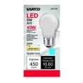 thumbnail image 4 of Satco 20004 - 5W LED A15 Frosted Medium Base 3000K 120V A15 A Line Pear LED Light Bulb, 4 of 5