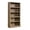 Salt Oak, variant on Scranton & Co Traditional Engineered Wood 5-Shelf Bookcase in Estate Black