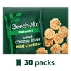 (6 Pack) Beech-Nut Baked Cheese Bites, Mild Cheddar Toddler Snack, 1.25 oz Box