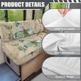 thumbnail image 6 of XYZCANDO Butterfly RV Dinette Cushions Stretchable Furniture Covers for Sofa and Loveseat Universal Bench Seat Cover Comfortable Cushion Covers for Couches and Sofas Camper Must Haves Yellow, 6 of 7