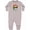 AC-Heather Grey, variant on Pinball Retro Arcade Game Baby Fleece Romper