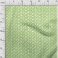 thumbnail image 3 of oneOone Georgette Viscose Green Fabric Block Dress Material Fabric Print Fabric By The Yard 42 Inch Wide-E2, 3 of 6