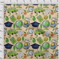 thumbnail image 4 of oneOone Silk Tabby Light Beige Fabric Kids Sewing Material Print Fabric By The Yard 42 Inch Wide, 4 of 4