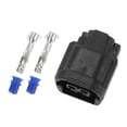 thumbnail image 1 of Conector de terminal de cable hembra para faros antiniebla DRL Unique Bargains de 2 pines para Honda, 1 of 6