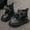 Black, variant on Boys And Girls' Spring And Autumn Short Boots English Style Children's Leather Boots Small Children's Fashionable Boots Lightweight Hiking Boots for Boys Size 5 Size 5.5-6 Years