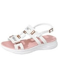 thumbnail image 2 of Beach Sandals for Women Walking Hiking Shoes Comfortable Summer Outdoor Athletic Camping Sport Roman Sandal, 2 of 9