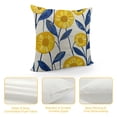 thumbnail image 4 of Spring Pillow Covers Rustic Art Flower Decorative Throw Pillow Cases Outdoor Farmhouse Decor Square Cushion Cover for Sofa Couch Bed, 4 of 5
