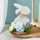 thumbnail image 1 of Adornos de Pascua de Madera: Conejos, Huevos de Pascua, Estilo Floral, Decoración Bucólica para El Hogar, Decoración de Escritorio., 1 of 6