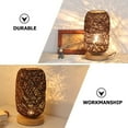 thumbnail image 3 of 1 lámpara de noche, lámparas de mesita de noche, lámpara de mesa de ratán grande de madera, luz Led de escritorio, lámpara Led de escritorio, lámpara de mesa de noche, 3 of 5