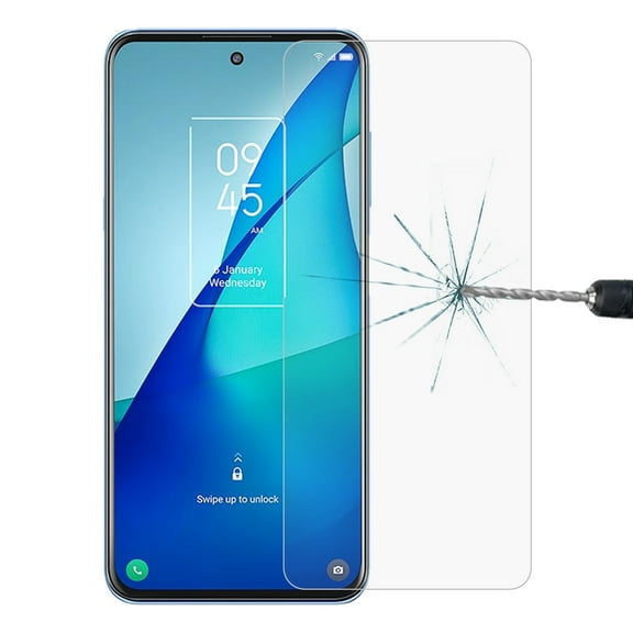0.26mm 9H 2.5D Tempered Glass Film For TCL 20L 